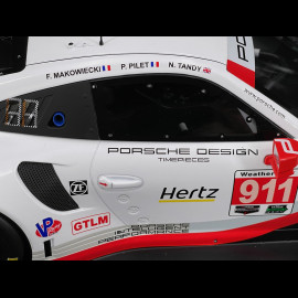 Porsche 911 RSR Type 991 n° 911 24h Daytona 2018 1/12 Ixo LEGT12001