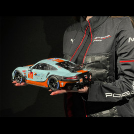 Porsche 911 RSR Type 991 n° 86 24h Le Mans 2018 Gulf Racing 1/12 Ixo LEGT12008