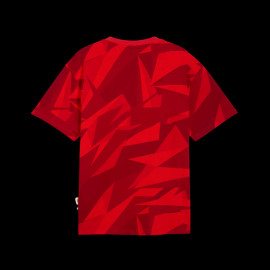 Ferrari T-Shirt F1 Team Leclerc / Hamilton 20 Jahre Sammler Puma Rot 633943-02 - unisex