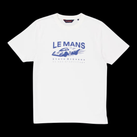 Steve McQueen T-Shirt Le Mans 917 n° 20 Weiß SQ261TSM08-002 - Herren