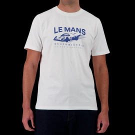 Steve McQueen T-Shirt Le Mans 917 n° 20 Weiß SQ261TSM08-002 - Herren
