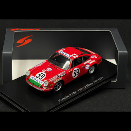 Porsche 911S n° 39 11. 24h Le Mans 1971 1/43 Spark S9765