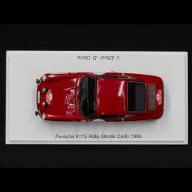 Porsche 911S n° 28 Monte Carlo Rally 1969 1/43 Spark S6613