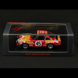 Porsche 911 ST 2.5 n° 45 24h Le Mans 1972 1/43 Spark S9779