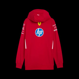 Ferrari Sweatshirt F1 Team Leclerc / Hamilton Puma Dunkelrot 7639741-01 - unisex