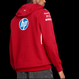 Ferrari Sweatshirt F1 Team Leclerc / Hamilton Puma Dark Red 7639741-01 - unisex