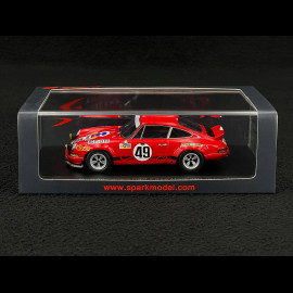 Porsche 911 Carrera RSR 2.8 n° 49 24h Le Mans 1973 1/43 Spark S9786