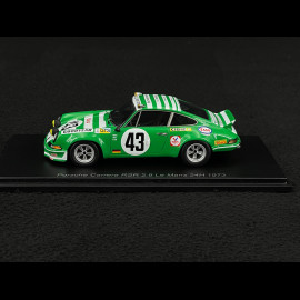 Porsche 911 Carrera RSR 2.8 n° 43 24h Le Mans 1973 1/43 Spark S9784