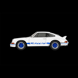 Porsche 911 RSR 2.8 1973 Weiß / Blaue Streifen 1/18 Solido S1801119