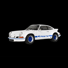 Porsche 911 RSR 2.8 1973 Weiß / Blaue Streifen 1/18 Solido S1801119