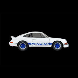 Porsche 911 RSR 2.8 1973 White / Blue Stripes 1/18 Solido S1801119