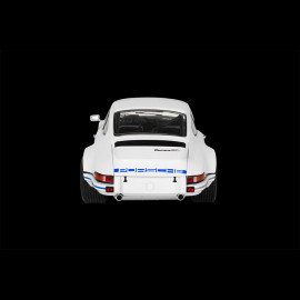 Porsche 911 RSR 2.8 1973 Weiß / Blaue Streifen 1/18 Solido S1801119
