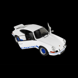 Porsche 911 RSR 2.8 1973 Weiß / Blaue Streifen 1/18 Solido S1801119