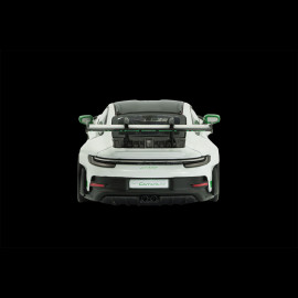 Porsche 911 GT3 RS Typ 992 2023 Weissach Package Weiß / Grüne Streifen 1/43 Solido S4314801