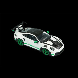 Porsche 911 GT3 RS Typ 992 2023 Weissach Package Weiß / Grüne Streifen 1/43 Solido S4314801