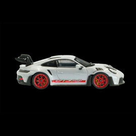 Porsche 911 GT3 RS Typ 992 2023 Eisgrau Metallic / Pyrorot 1/43 Solido S4314802