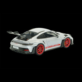 Porsche 911 GT3 RS Type 992 2023 Ice Grey Metallic / Pyro Red 1/43 Solido S4314802