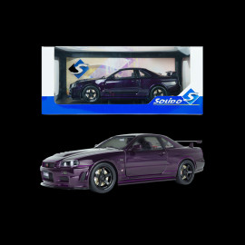 Nissan Skyline GT-R R34 Z-Tune 1999 Midnight Purple 1/18 Solido S1804311