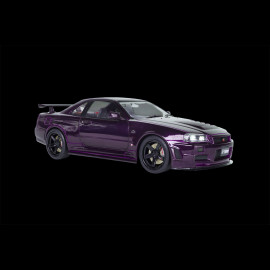 Nissan Skyline GT-R R34 Z-Tune 1999 Midnight Purple 1/18 Solido S1804311