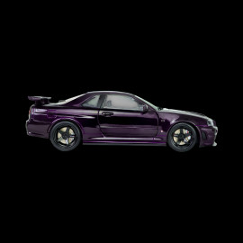 Nissan Skyline GT-R R34 Z-Tune 1999 Midnight Purple 1/18 Solido S1804311