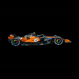 Lando Norris McLaren MCL39 n° 4 Winner Monaco GP 2025 F1 1/18 Solido S1818703