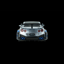 Nissan GT-R R35 Liberty Walk Silhouette 2020 Silber / Blau 1/43 Solido S4311211