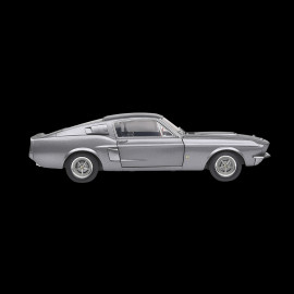 Ford Shelby Mustang GT500 1967 Grau / Schwarze Streifen 1/18 Solido S1802905