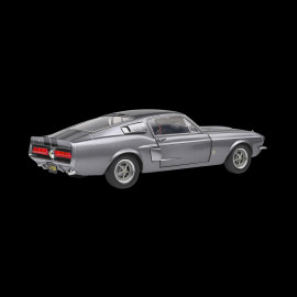 Ford Shelby Mustang GT500 1967 Grau / Schwarze Streifen 1/18 Solido S1802905