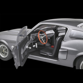 Ford Shelby Mustang GT500 1967 Grau / Schwarze Streifen 1/18 Solido S1802905