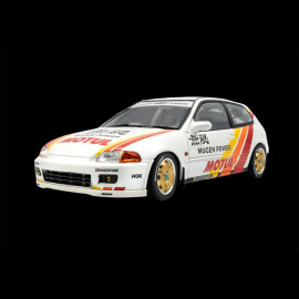 Honda Civic EG6 Mugen Racing 1992 Weiß / Rote Streifen 1/18 Solido S1810404