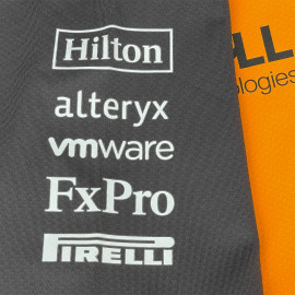 McLaren T-Shirt F1 Team Norris Piastri Papaya Orange / Phantom TJ5280 - Kinder