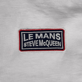 Steve McQueen T-Shirt Le Mans 1971 White / Blue SQ261TSM02-002 - Men