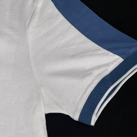 Steve McQueen T-Shirt Le Mans 1971 White / Blue SQ261TSM02-002 - Men