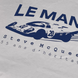 Steve McQueen T-Shirt Le Mans 917 n° 20 White SQ261TSM08-002 - Men