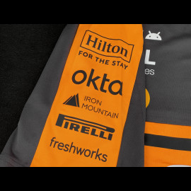 McLaren T-Shirt F1 Team Norris / Piastri 2026 Papaya Orange Puma 701241089-001 - Unisex