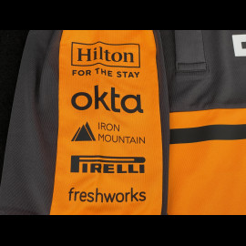 McLaren Poloshirt F1 Team Norris / Piastri 2026 Papaya Orange Puma 701241087-001 - Unisex