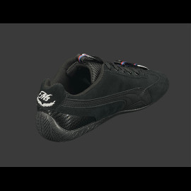 BMW Schuhe M3 Speedcat + Schlüsselanhänger + Sammlerbox Puma Leder / Carbon-Optik Schwarz 309309-01 - unisex