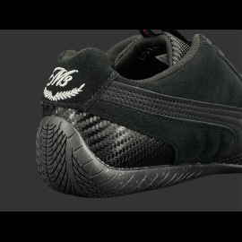 BMW Schuhe M3 Speedcat + Schlüsselanhänger + Sammlerbox Puma Leder / Carbon-Optik Schwarz 309309-01 - unisex
