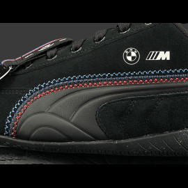 BMW Schuhe M3 Speedcat + Schlüsselanhänger + Sammlerbox Puma Leder / Carbon-Optik Schwarz 309309-01 - unisex