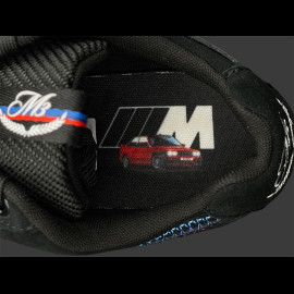 BMW Schuhe M3 Speedcat + Schlüsselanhänger + Sammlerbox Puma Leder / Carbon-Optik Schwarz 309309-01 - unisex