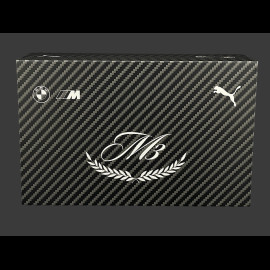 BMW shoes M3 Speedcat + Keyring + Collector's Box Puma Leather / Carbon-effect Black 309309-01 - unisex
