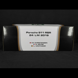 Porsche 911 RSR Typ 991 n° 92 24h Le Mans 2019 1/12 Ixo LEGT12024