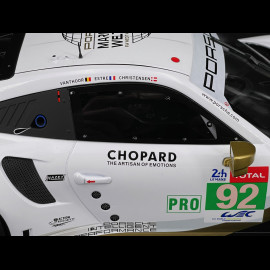 Porsche 911 RSR Type 991 n° 92 24h Le Mans 2019 1/12 Ixo LEGT12024