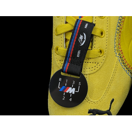 BMW shoes M3 Speedcat + Keyring + Collector's Box Puma Leather / Carbon-effect Yellow 309309-02 - unisex