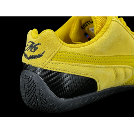BMW shoes M3 Speedcat + Keyring + Collector's Box Puma Leather / Carbon-effect Yellow 309309-02 - unisex