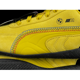BMW shoes M3 Speedcat + Keyring + Collector's Box Puma Leather / Carbon-effect Yellow 309309-02 - unisex