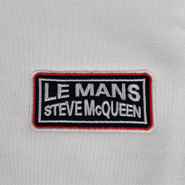 Steve McQueen Zip-Up Jacket Le Mans 1971 White / Blue SQ261SSM02-002 - Men