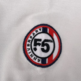 Steve McQueen Polo Shirt Le Mans 1971 White / Blue SQ261POM02-002 - Men