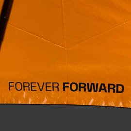 McLaren Regenschirm F1 Team Norris / Piastri 2026 Schwarz / Papaya Orange 701241316-001