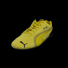 BMW shoes M3 Speedcat + Keyring + Collector's Box Puma Leather / Carbon-effect Phoenix Yellow 309309-02 - unisex